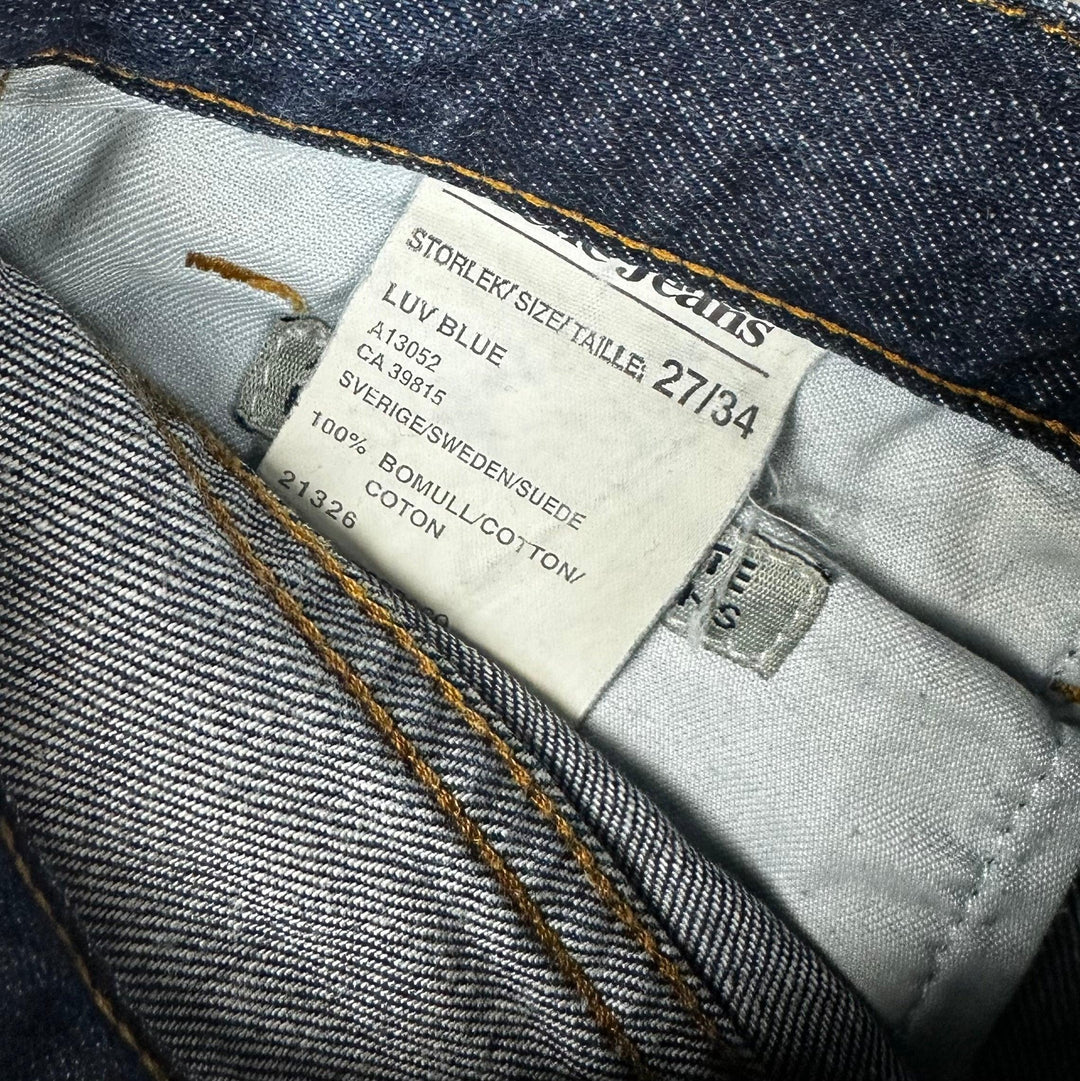 Acne Jeans 'Luv Blue' Classic Bootcut Jeans - Size 27/34 - Jean Pool