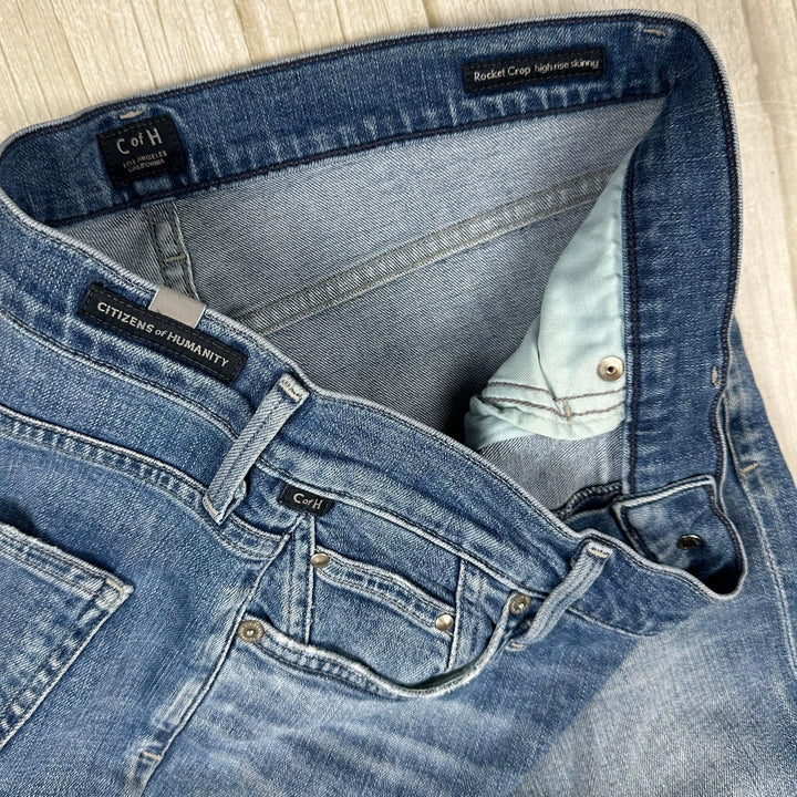 Citizens of Humanity 'Rocket Crop' High Rise Skinny Jeans - Size 29