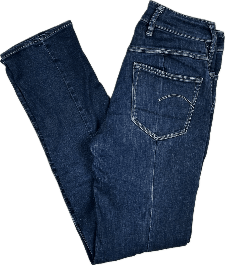 G Star RAW Womens 'LANC 3D High Straight' Jeans -Size 25