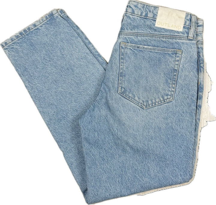 Outland Denim 'Athina' Mid Rise Ex Boyfriend Jeans - Size 30