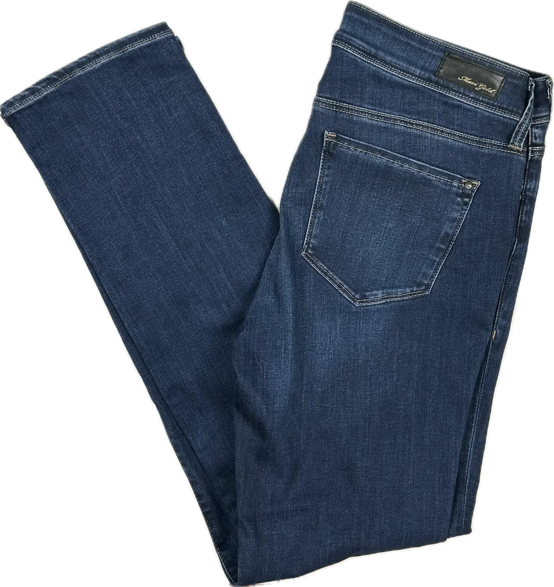 Mavi Gold 'Kerry' Ladies Mid Straight Denim Jeans -Size 32/32