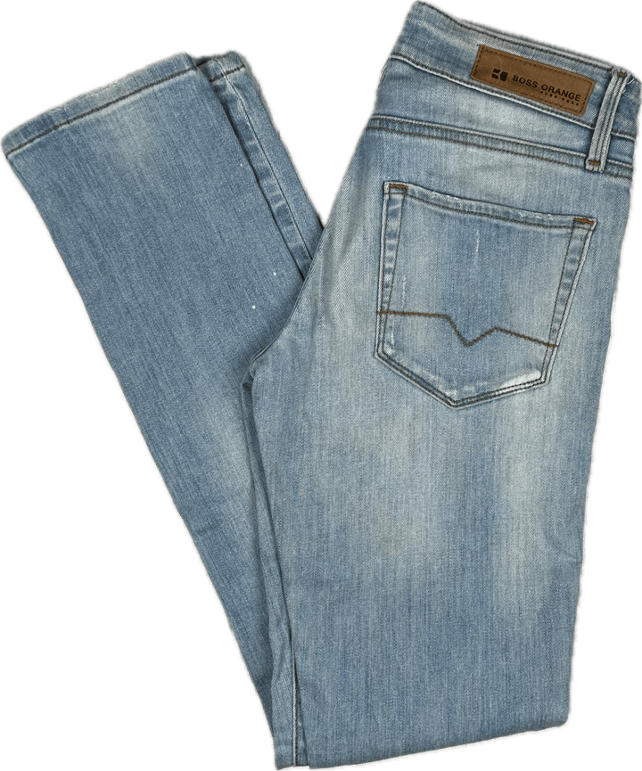 Hugo Boss Orange Ladies Straight Fit Jeans Size- 25