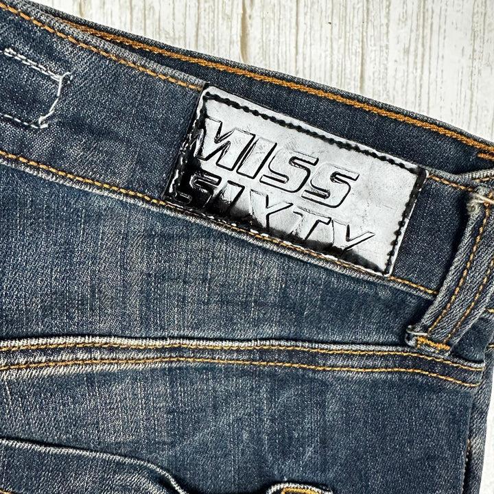 Miss Sixty 'Shock' Low Rise Skinny Jeans -Size 26