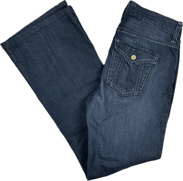 NYDJ - 'Lift & Tuck' Bootflare Jeans -Size 4 US suit 8AU - Jean Pool