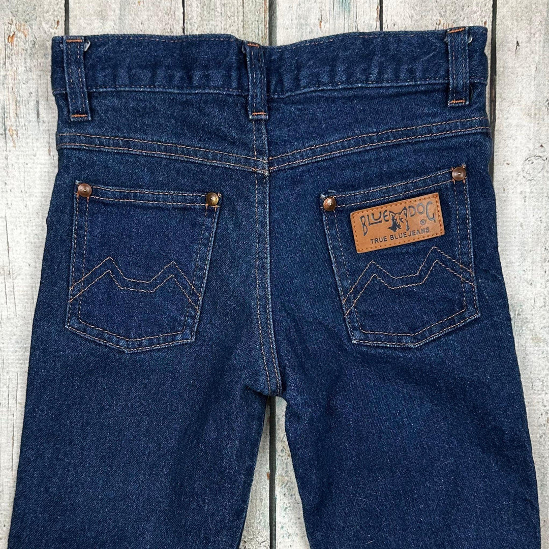 Blue Dog Vintage Aussie Made Denim Jeans - Size 6Y - Jean Pool