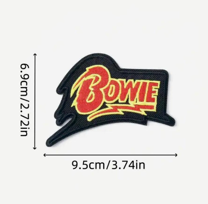 Bowie- Embroidered Patch