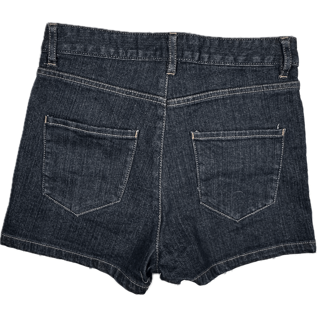 Gorman Ladies Dark Denim Shorts - Size 28 - Jean Pool