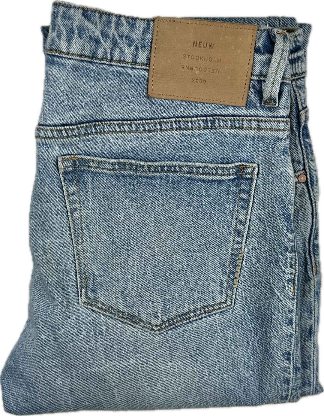 NEUW Ladies 'Mia' Low Rise Straight Leg Jeans - Size 28