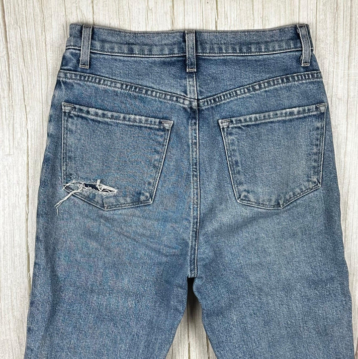 J Brand 'Runway' Chadron Destruct High Rise Straight - 26" - Jean Pool