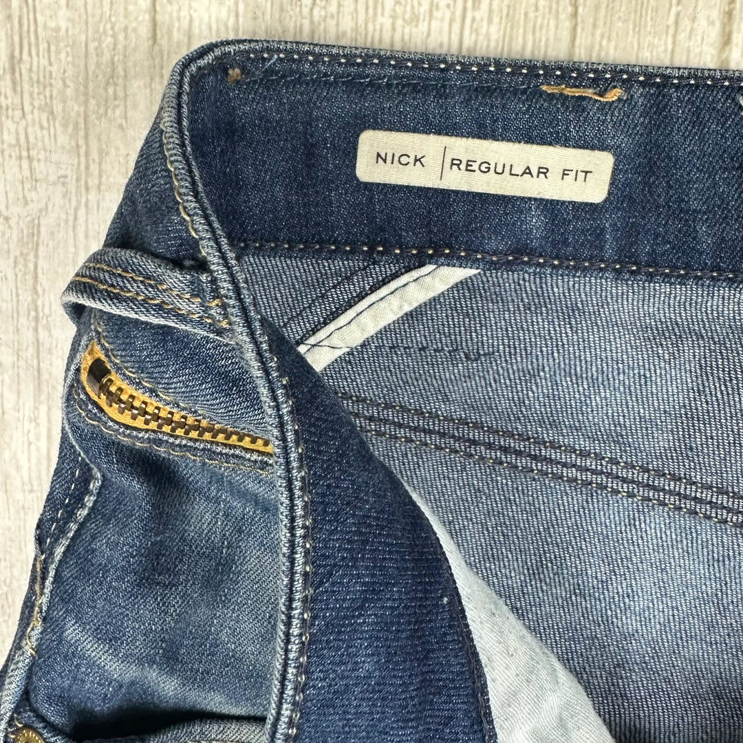 Originals by Jack & Jones 'Nick' Regular Fit  Denim Jeans -Size 33