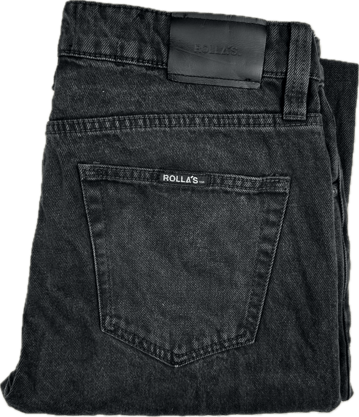 ROLLAS Mens 'Relaxo' Loose Fit Crop Jeans - Size 32"