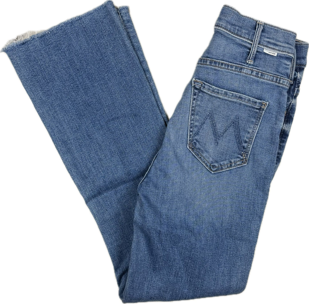 Mother 'The Hustler Ankle Fray' Boot Crop Jeans - Size 24