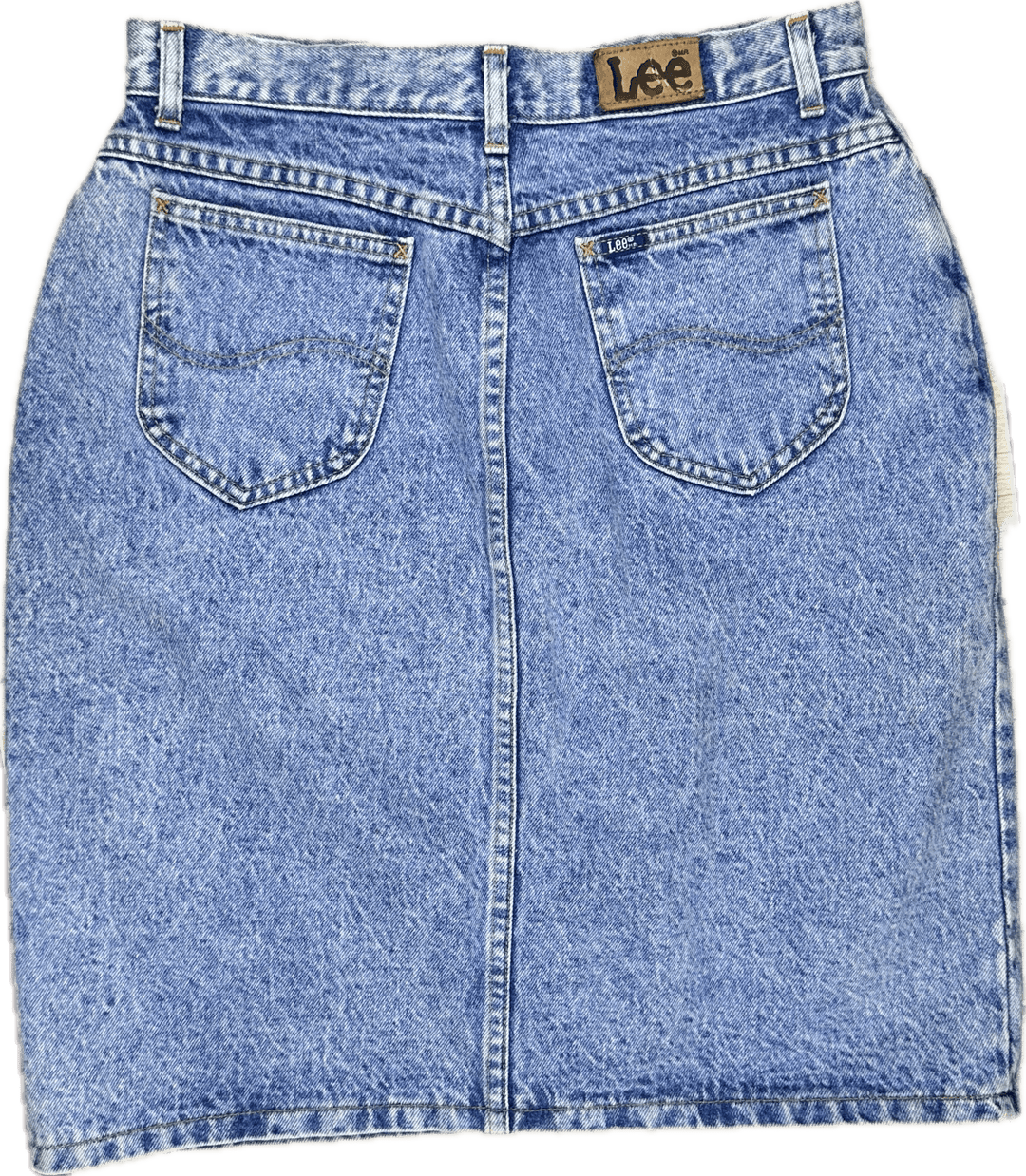 Lee Jeans Vintage 1980's Denim Skirt - Size 12/13 - Jean Pool