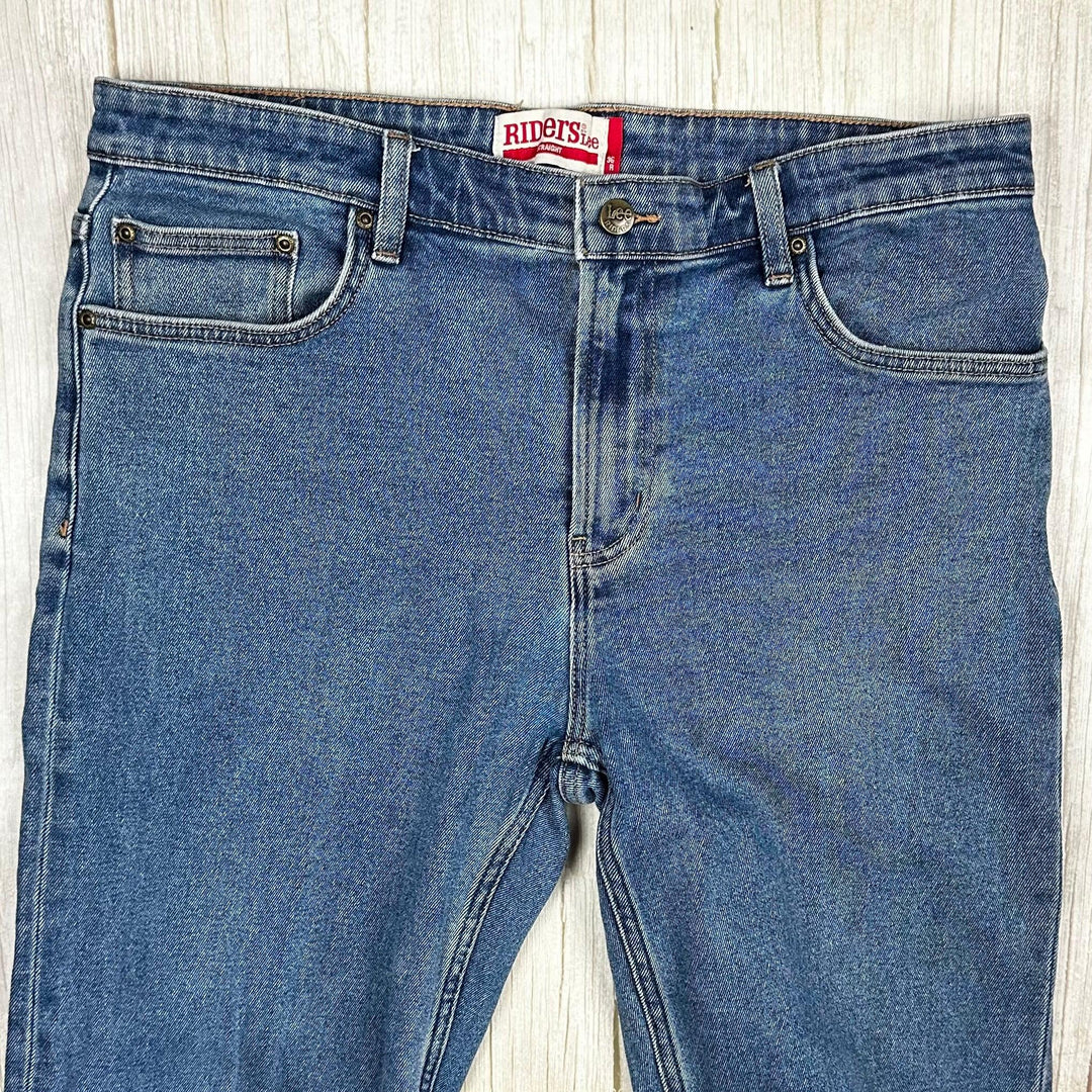 Lee Mens Straight Fit Stretch Jeans -Size 36 Short