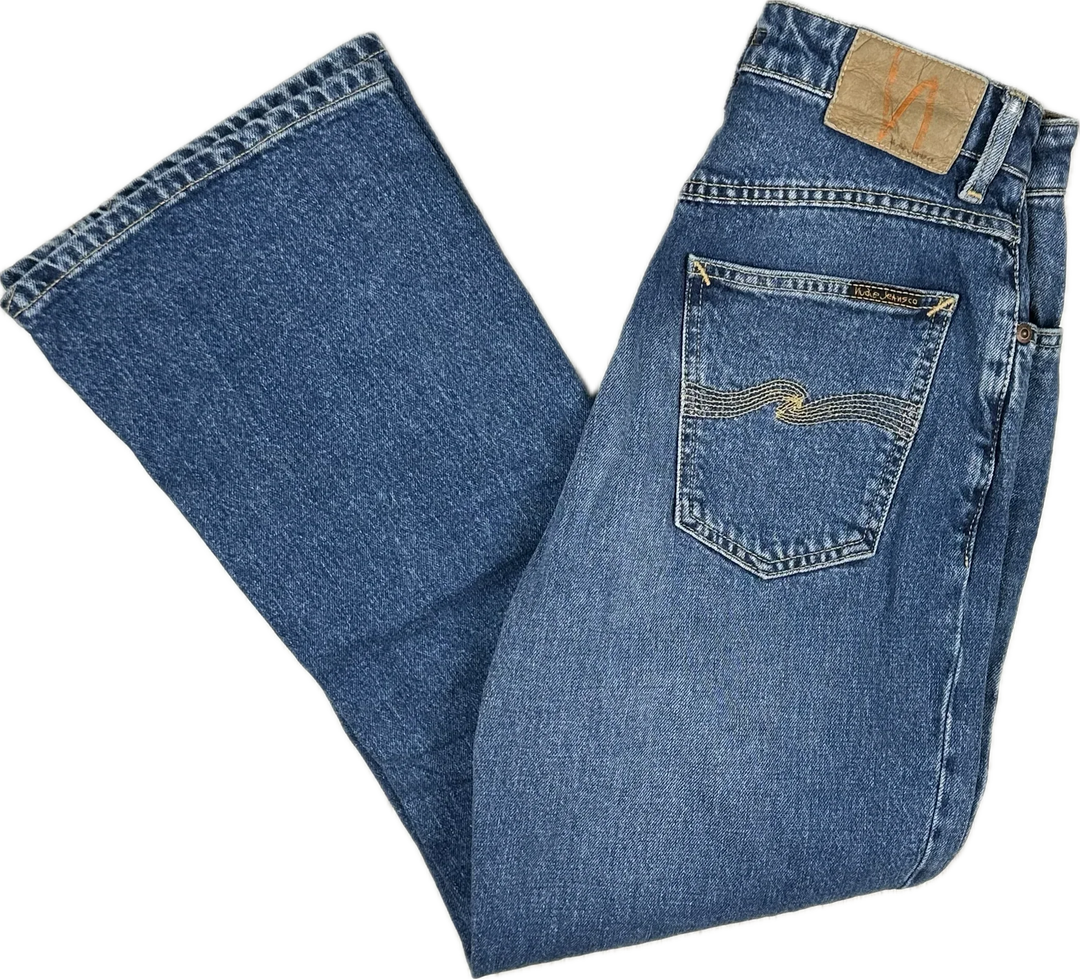 Nudie Jeans Co. 'Rowdy Ruth' French Blue Wash Jeans - Size 28