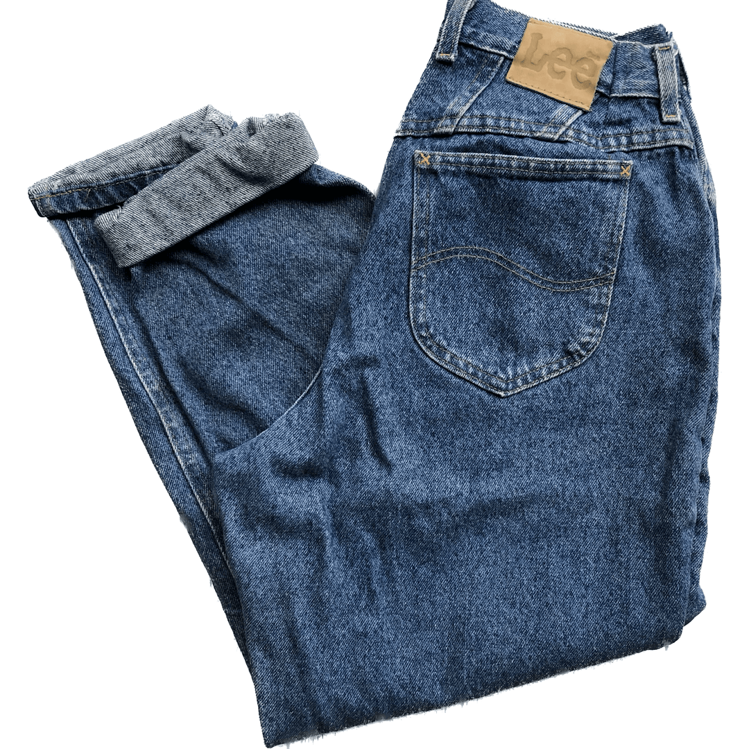 Vintage Lee 'Mom Jeans' 80's Jeans- Size 14 - Jean Pool