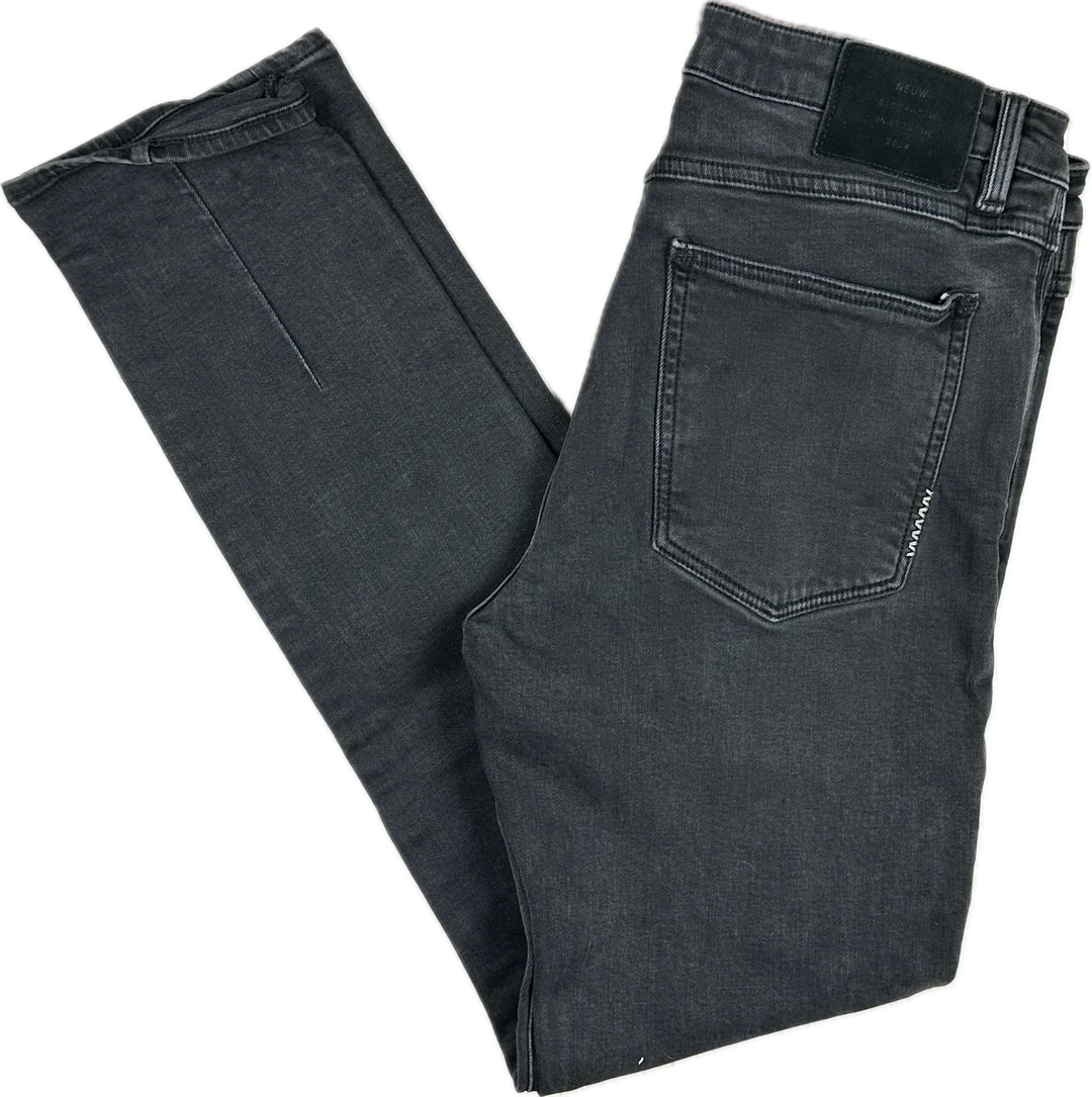 NEUW Mens 'Ray Tapered' Black Denim Jeans - Size 34/34