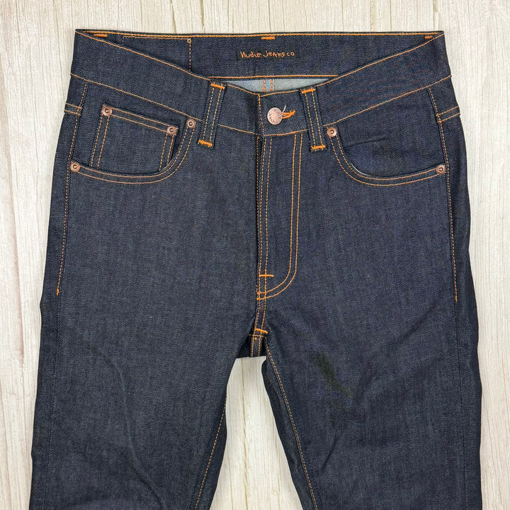 Nudie 'Lean Dean' Dry 16 Dips Wash Organic Cotton Jeans- Size 28S