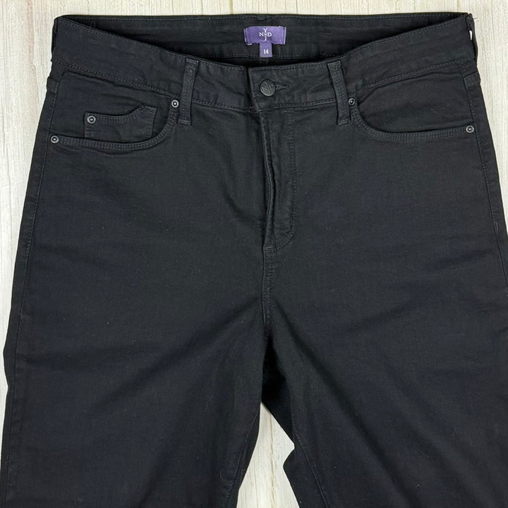 NYDJ  Black Stretch Ankle Jeans  -Size 14 US or 18 AU
