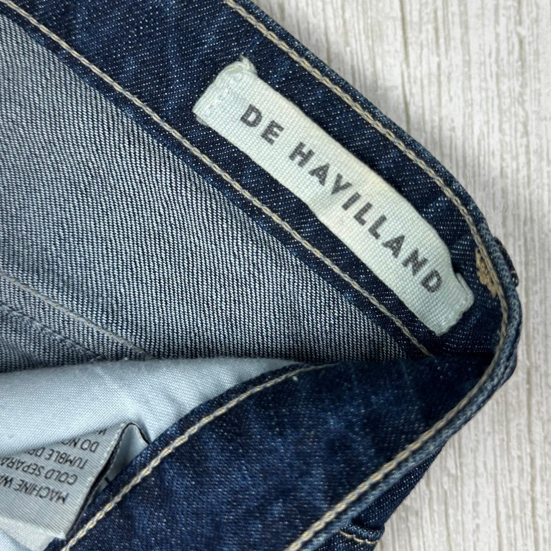 18th Amendment 'De Havilland' Australian Made Y2K Slim Fit Jeans- Size 25