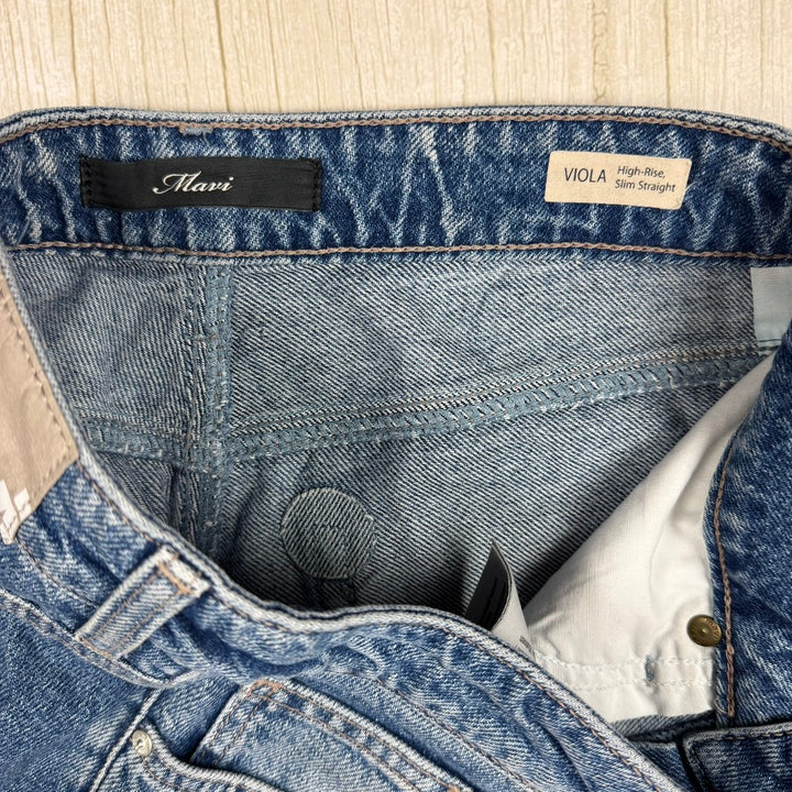 Mavi Jeans 'Viola' Organic Blue Denim Jeans -Size 26/27