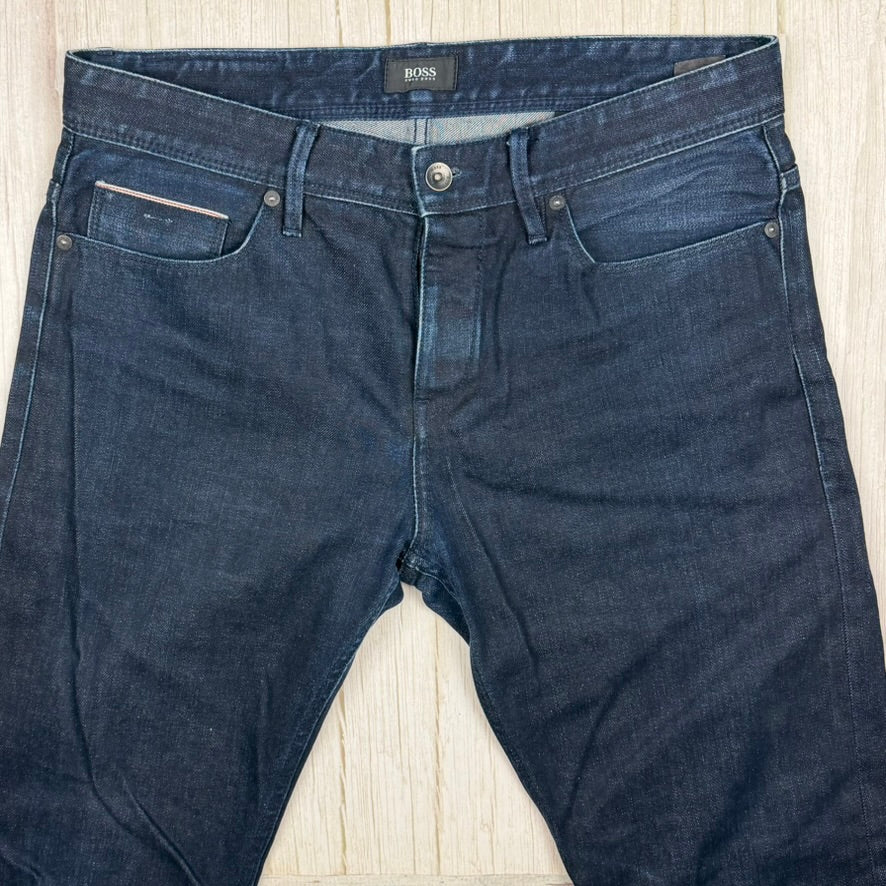 Hugo Boss Men's 'Delaware3-Edge' Selvedge Mens Jeans- Size 32