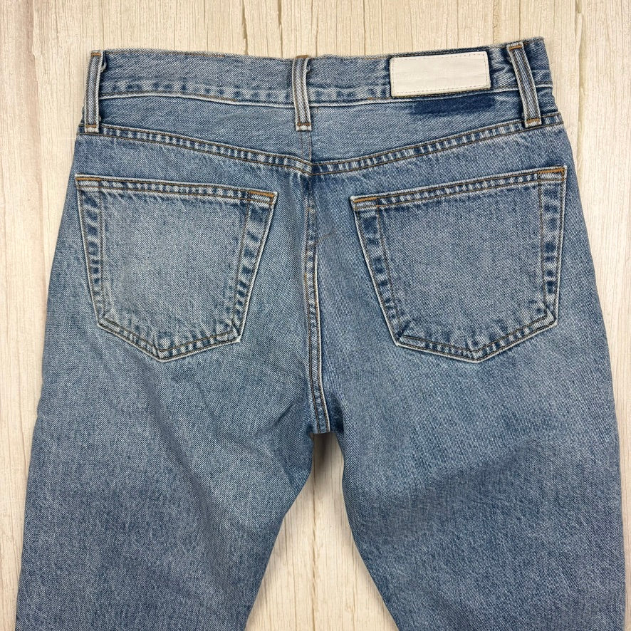 RE/DONE Relaxed Crop Denim Jeans -Size 24