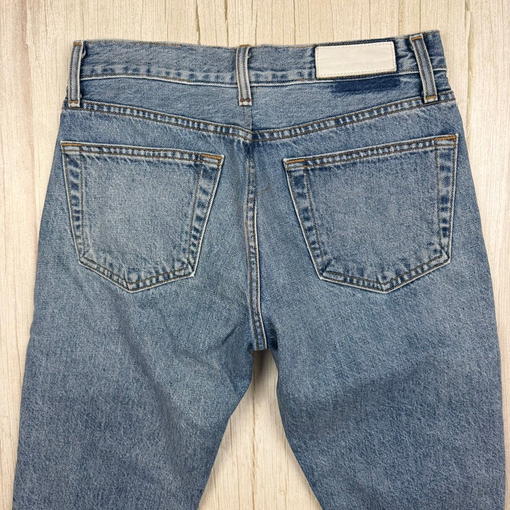 RE/DONE Relaxed Crop Denim Jeans -Size 24