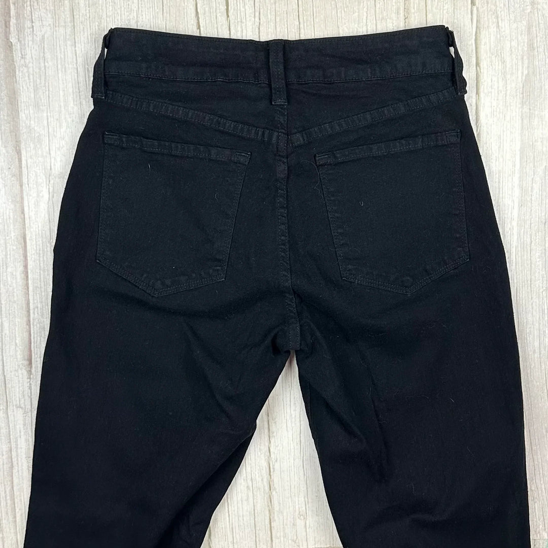 NYDJ USA Made Lift & Tuck Black 'Ankle' Jeans -Size US 0 or 4/6AU
