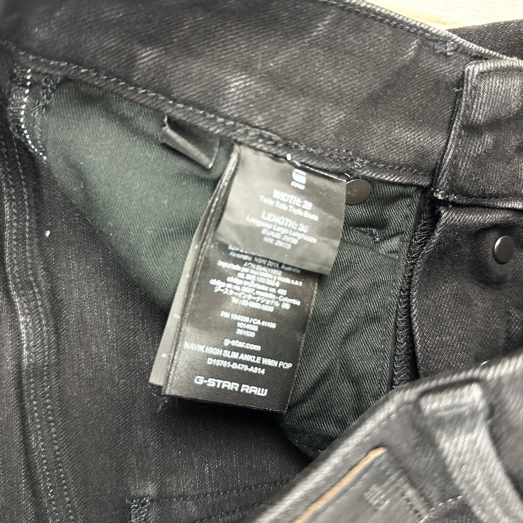 G Star Raw Women's 'Navik' High Slim Ankle Jeans -Size 28