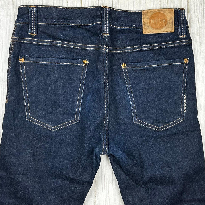 NEUW 'IGGY Skinny'' Mens Stretch Dark Wash Jeans - Size 31/32