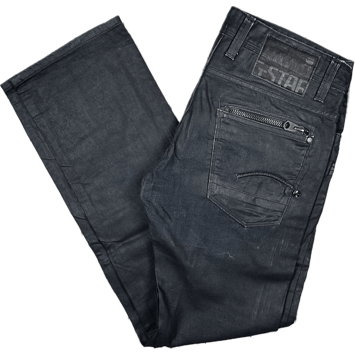 G Star RAW 3301 'Attacc Low Straight' Jeans -Size 32/32 - Jean Pool