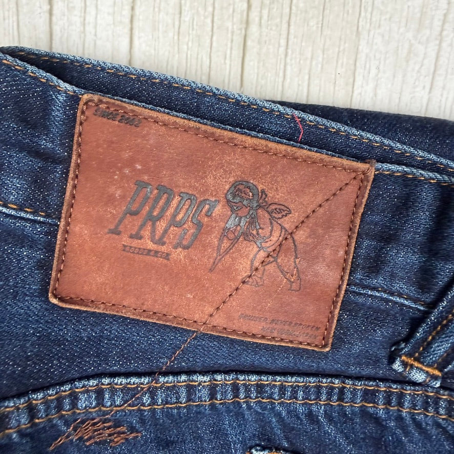 PRPS Selvedge Mens Straight Denim Jeans - Size 31R