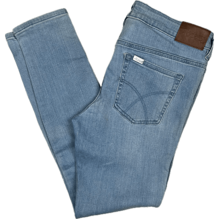 Lee Riders 'Bumster Vegas' Skinny Jeans- Size 12 - Jean Pool