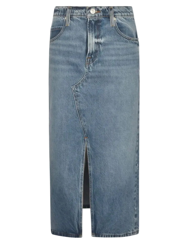NWT-Frame USA Denim Del Amo Midi Skirt - Size 29