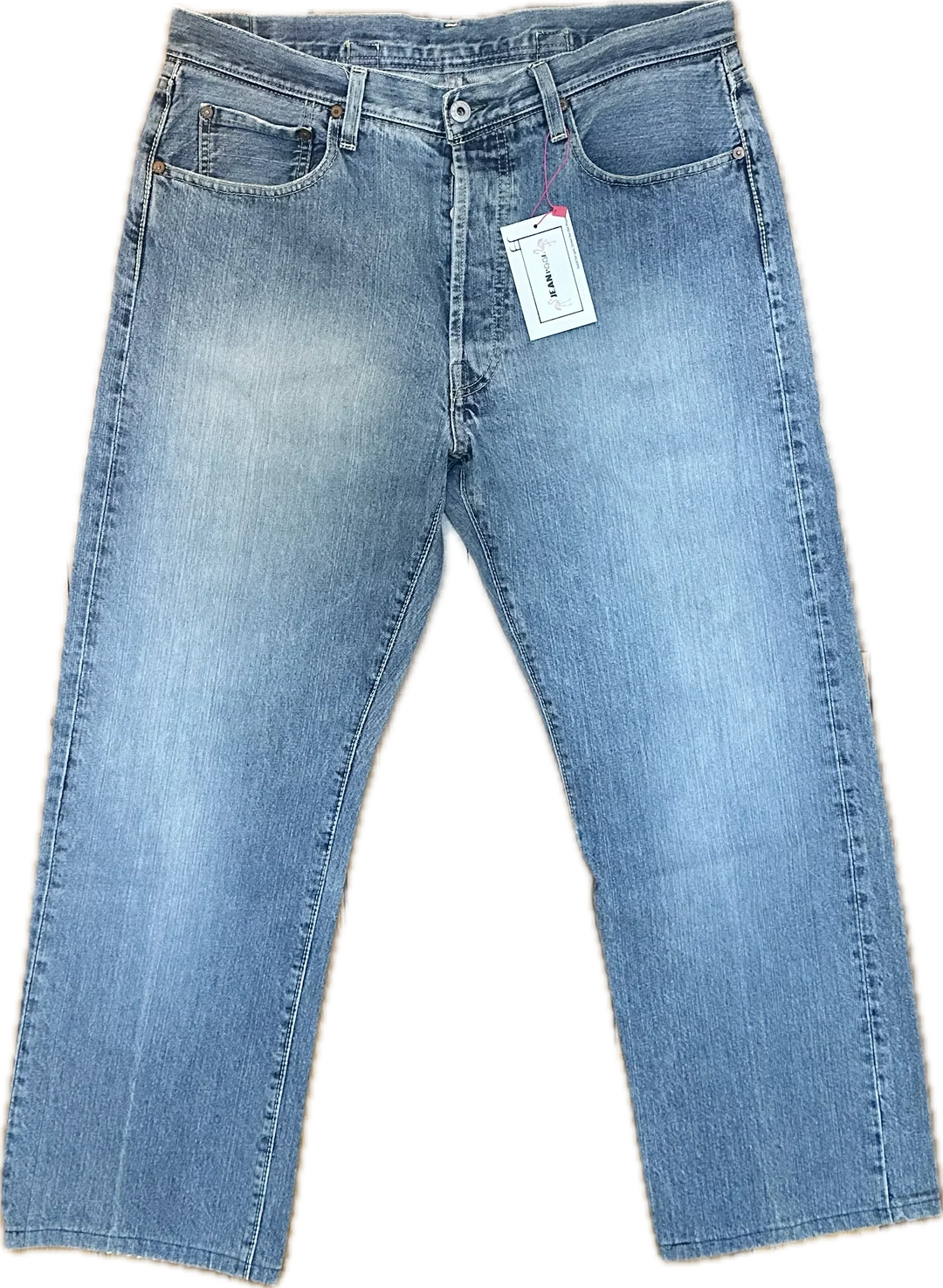 RA-RE Rag Recycle Y2K Mens Italian Relaxed Fit Jeans - Size 36
