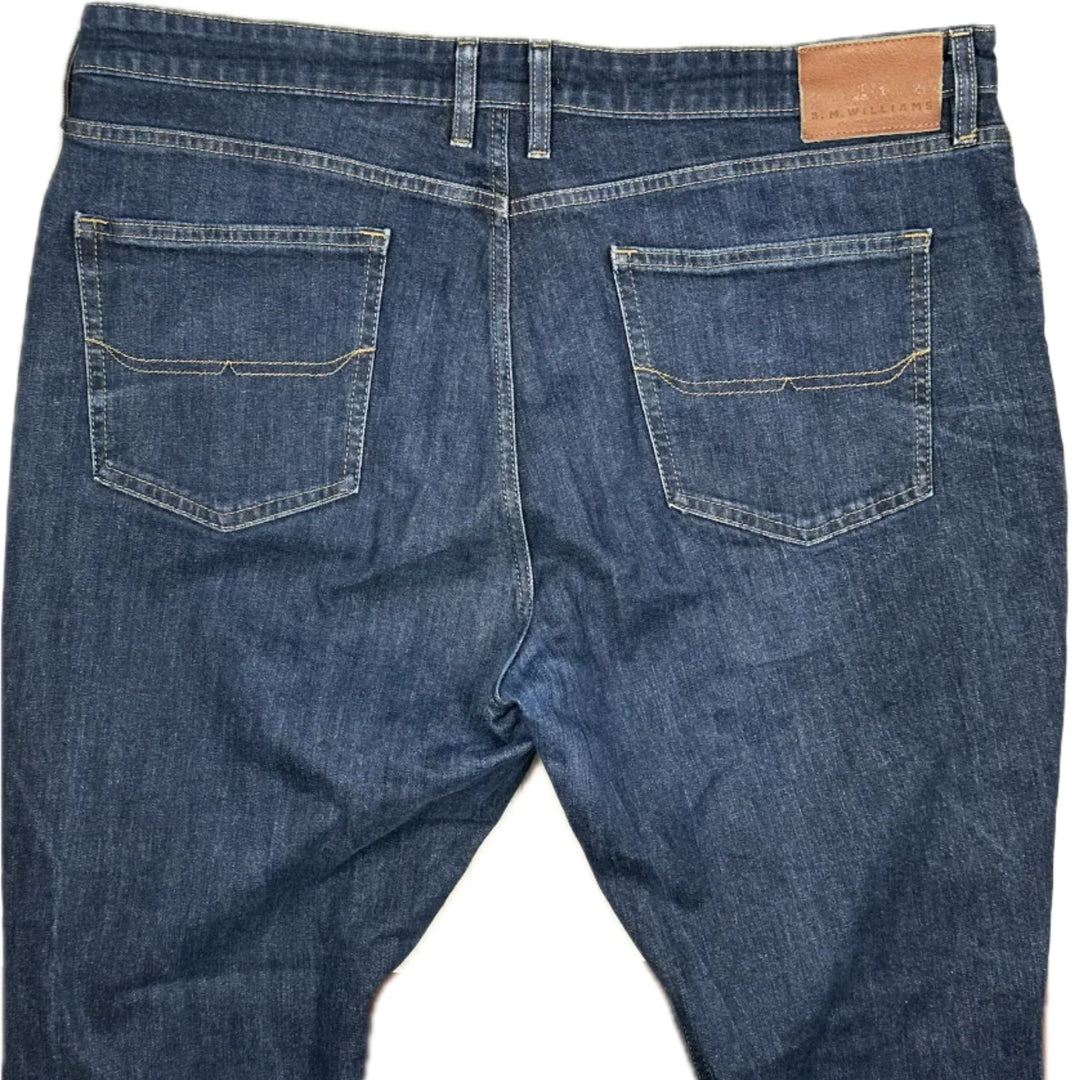 R.M. Williams Mens Straight Fit Stretch Jeans- Size 42
