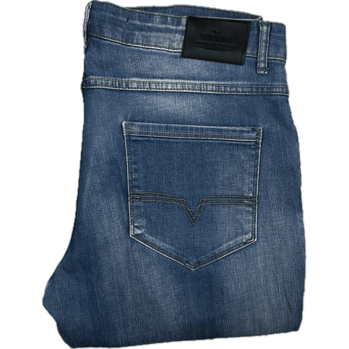 Vitorino Brazil Straight Stretch Denim Jeans- Size 36 - Jean Pool