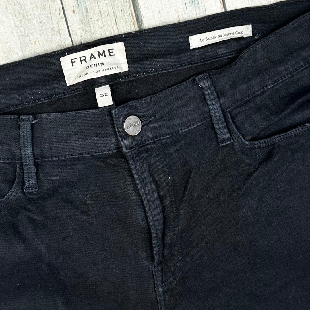 Frame Denim 'Le Skinny de Jeanne Crop' Film Noir Jeans -Size 32 - Jean Pool