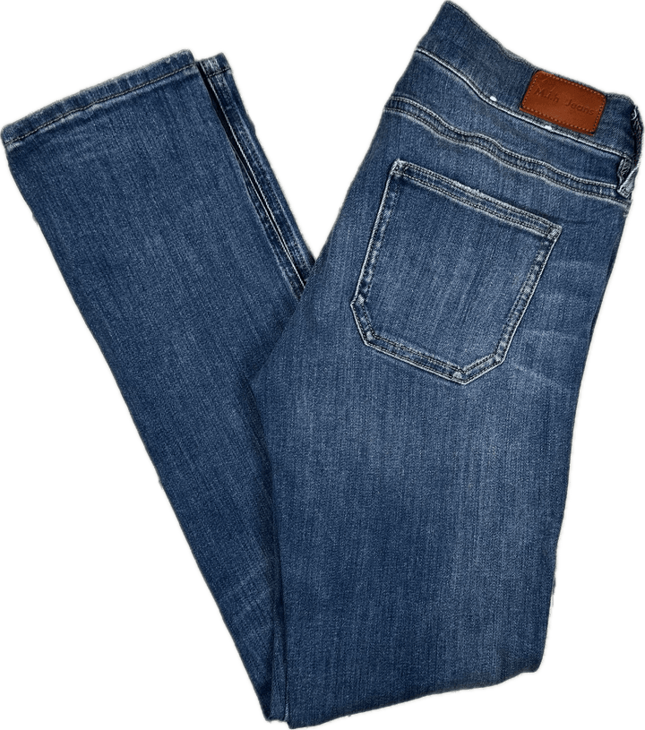 MIH 'Paris Jean' Mid Rise Cropped Slim Jeans- Size 25 - Jean Pool