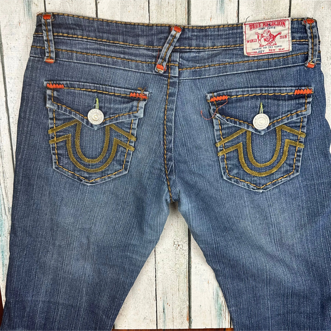 True Religion 'Joey' Low Rise Bootcut Jeans- Size 31 - Jean Pool