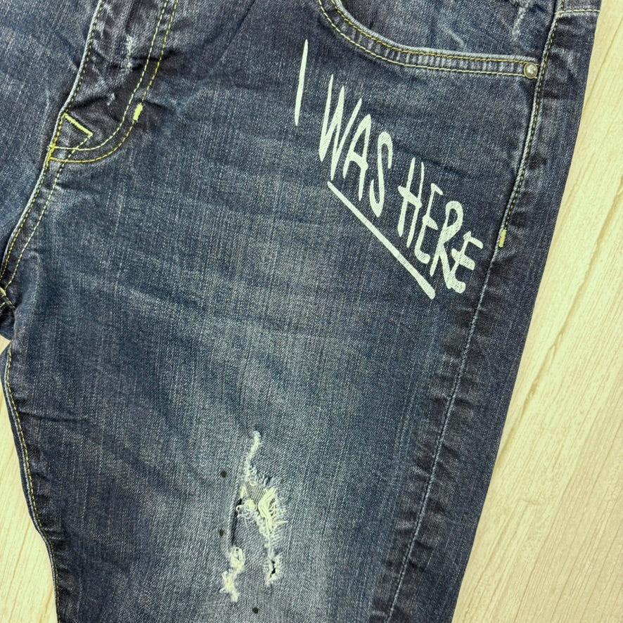 Desigual Mens 'I was here - 1984' Stretch Jeans -Size 34"