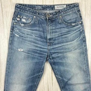 AG Adriano Goldschmied 'Isabelle' High Rise Straight Crop Jeans- Size 26R