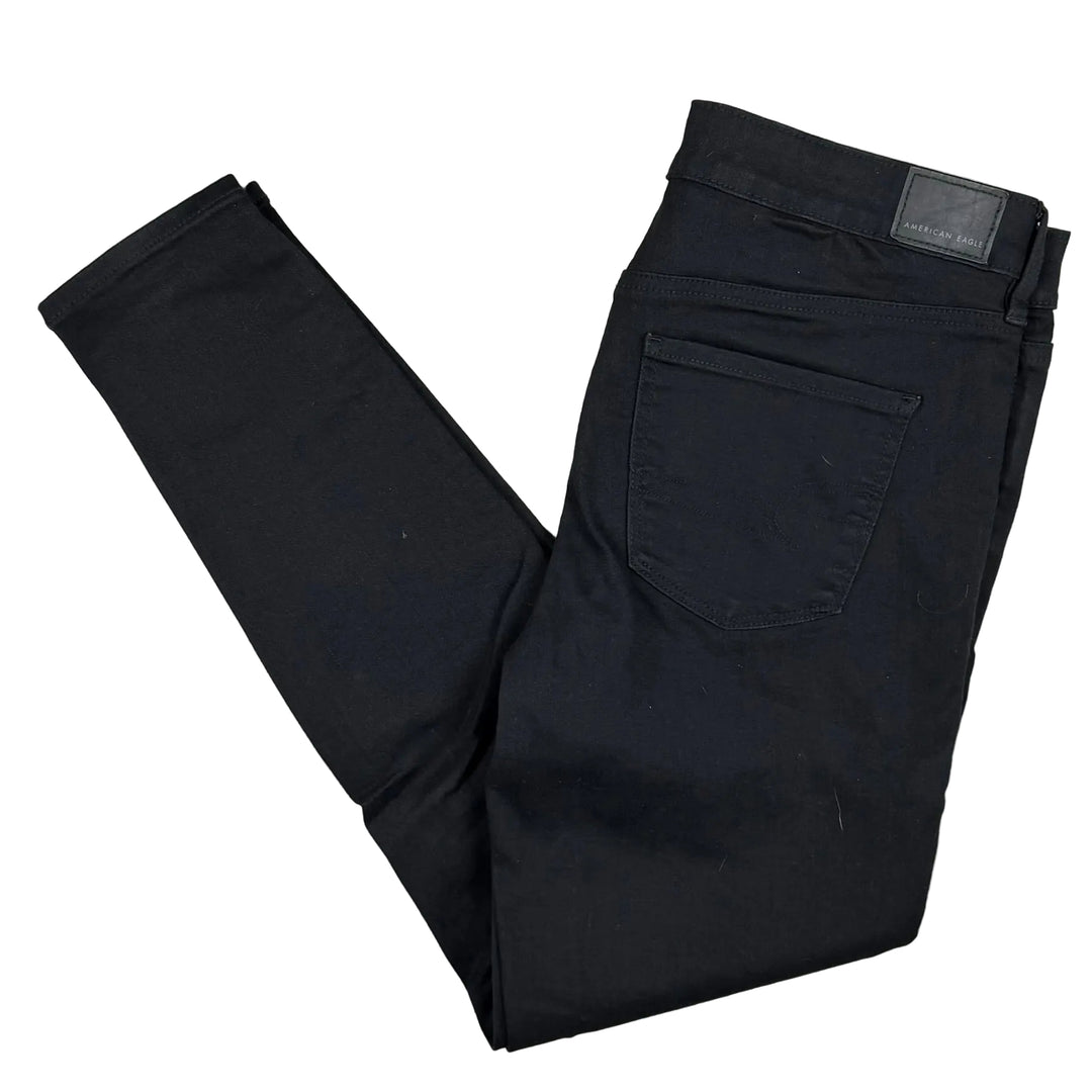 American Eagle Next Level Stretch 'Jegging' Black Jeans- Size 14