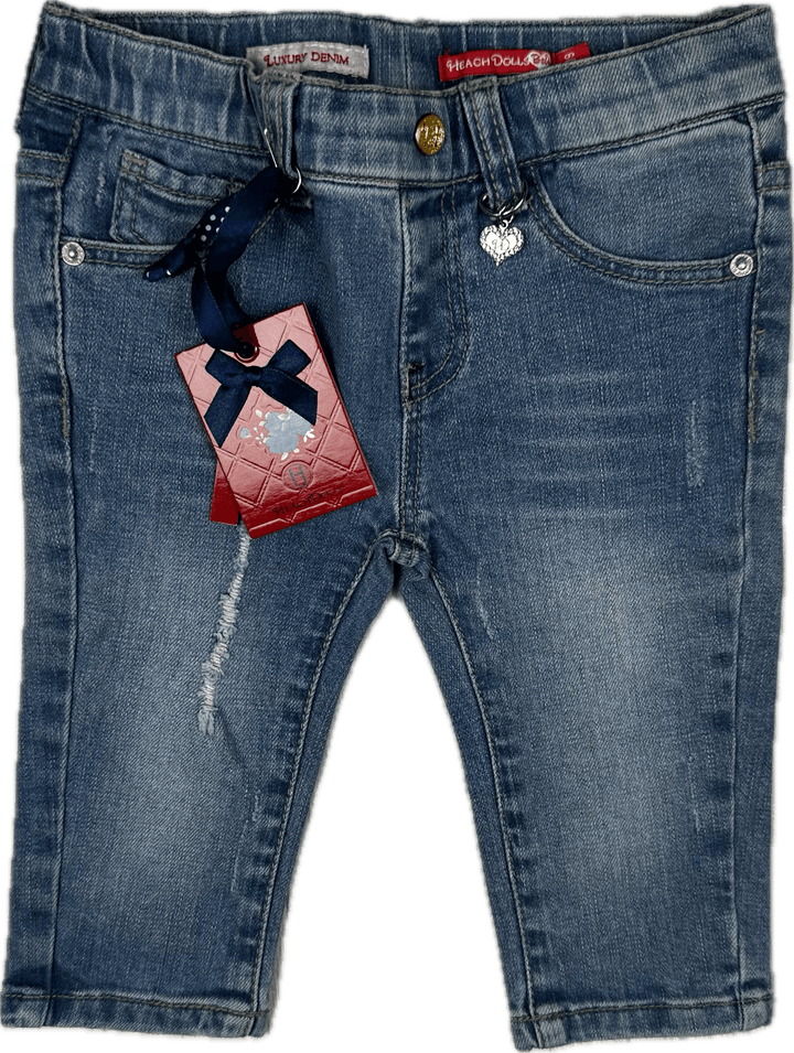 NWT - Silvian Heach Dolls Baby Jeans - Size 6/9M