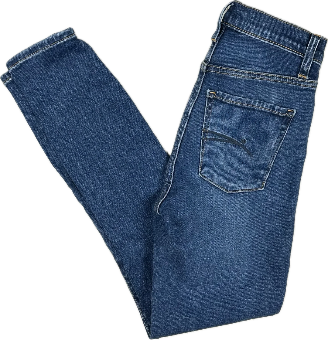 NOBODY Cult Skinny Ankle- Prime Wash Jeans- Size 25
