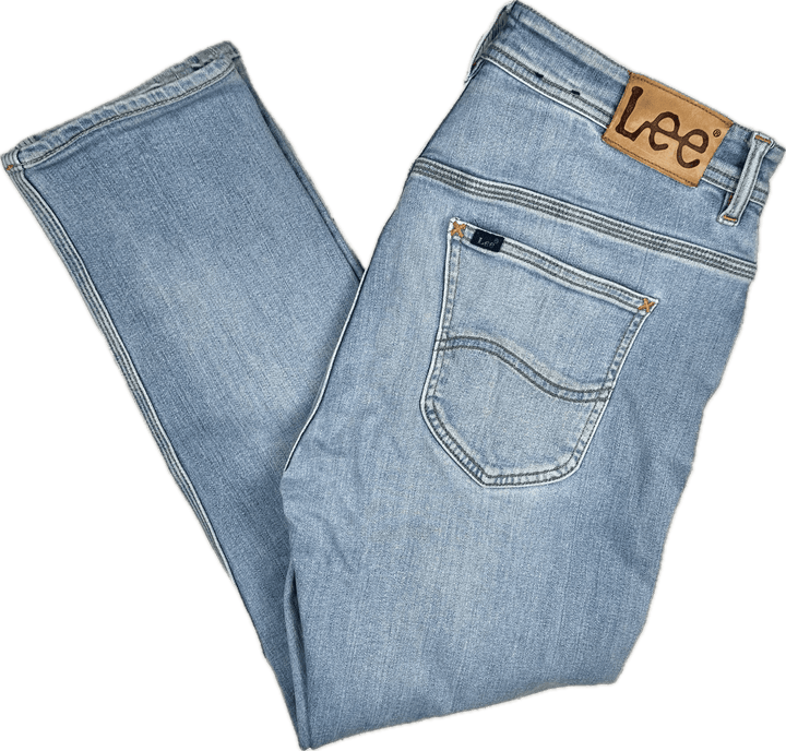 Lee 'Z Two- Slim Tapered' Men's Stretch Jeans - Size 32 Crop - Jean Pool