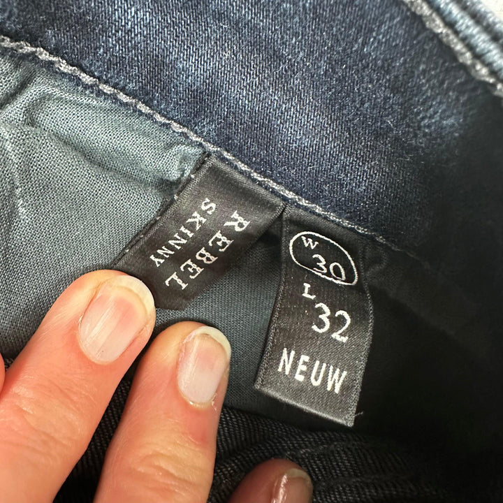 NEUW Mens 'Rebel Skinny' Dark Wash Stretch Jeans - Size 30 - Jean Pool