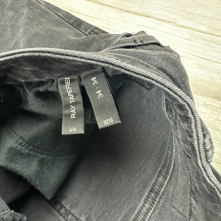 NEUW Mens 'Ray Tapered' Black Denim Jeans - Size 34/34