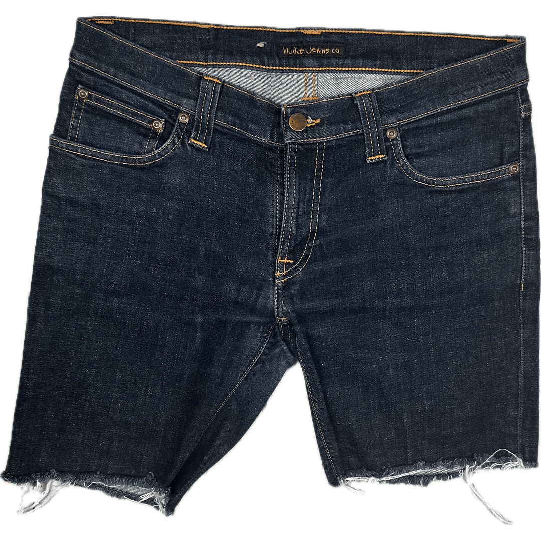 Nudie Jeans 'Tight Long John' Cut Off Shorts - Size 32 - Jean Pool